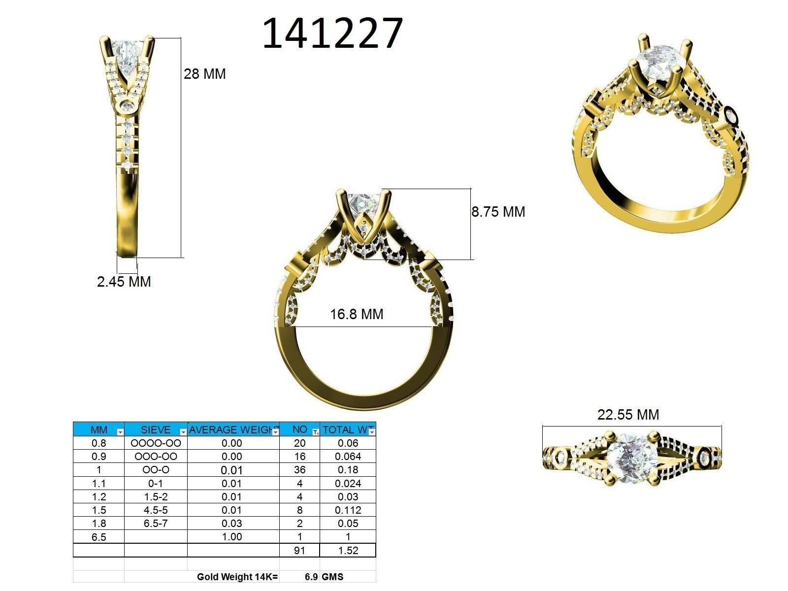 Ring - 141227 3D print model_12