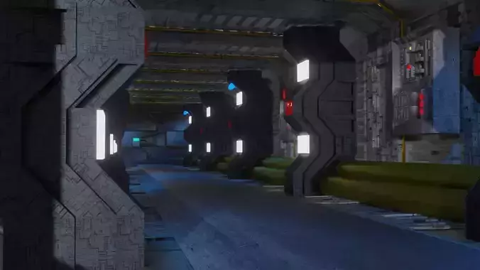 Sci-Fi corridor