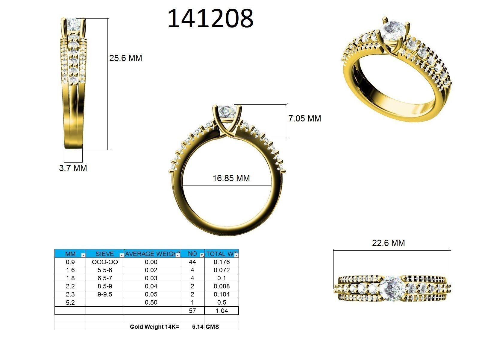 Ring - 141208 3D print model_12