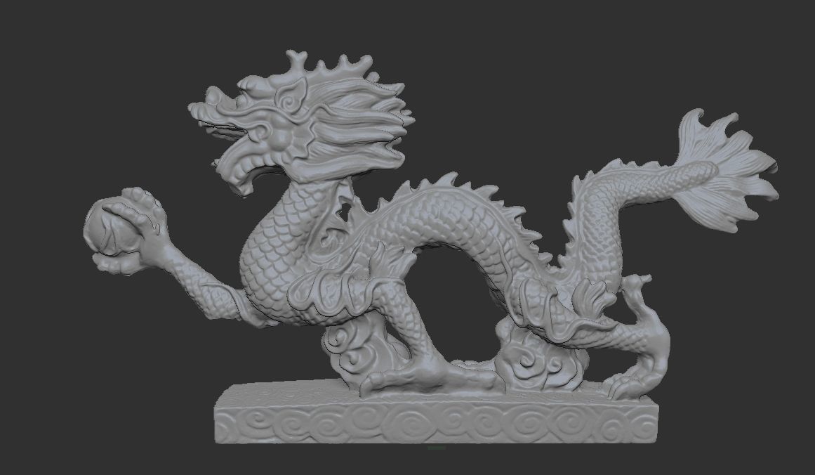 Chinese Dragon 3D print model_2