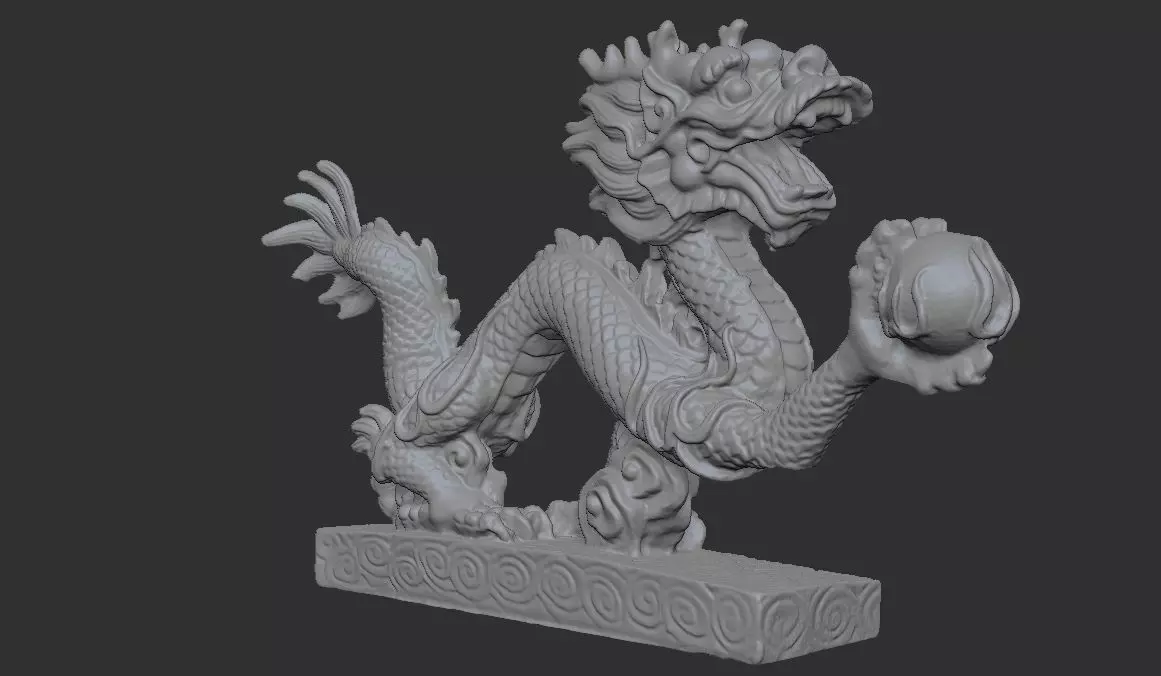 Chinese Dragon 3D print model_0