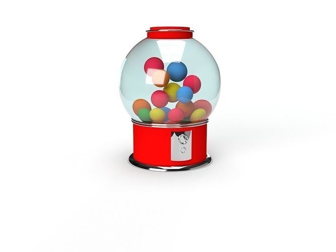simple candy dispenser Free 3D model