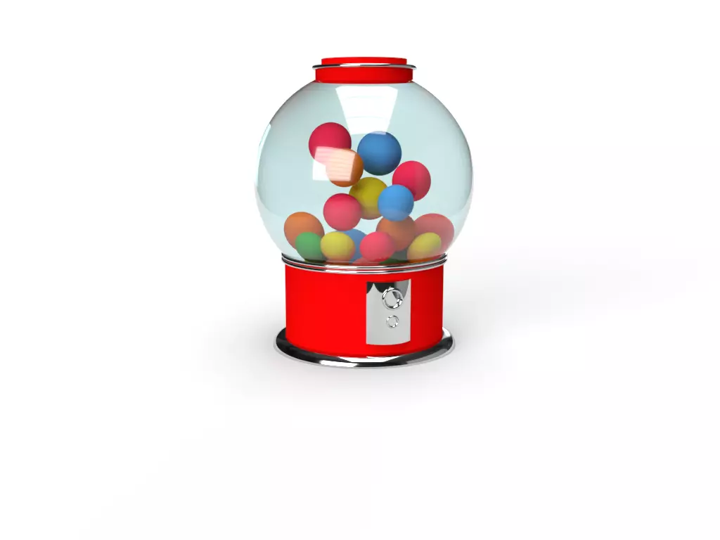simple candy dispenser Free 3D model