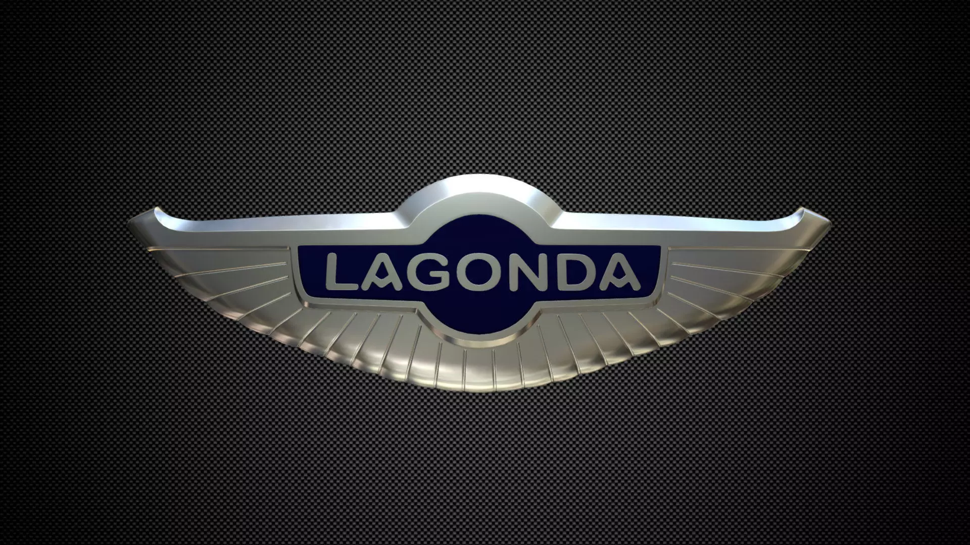 lagonda logo 3D model_0