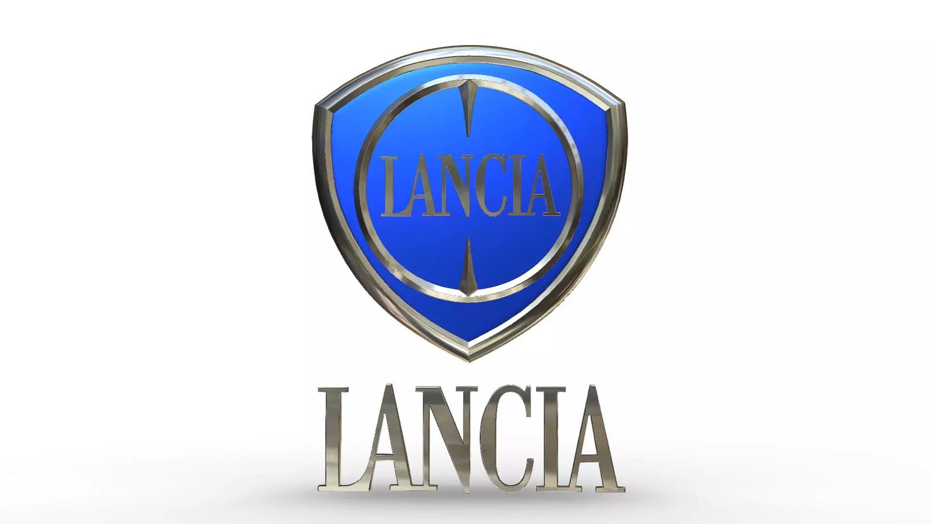 lancia logo 3D model_0