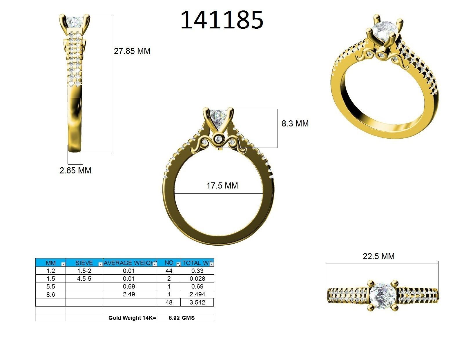 Ring - 141185 3D print model_12