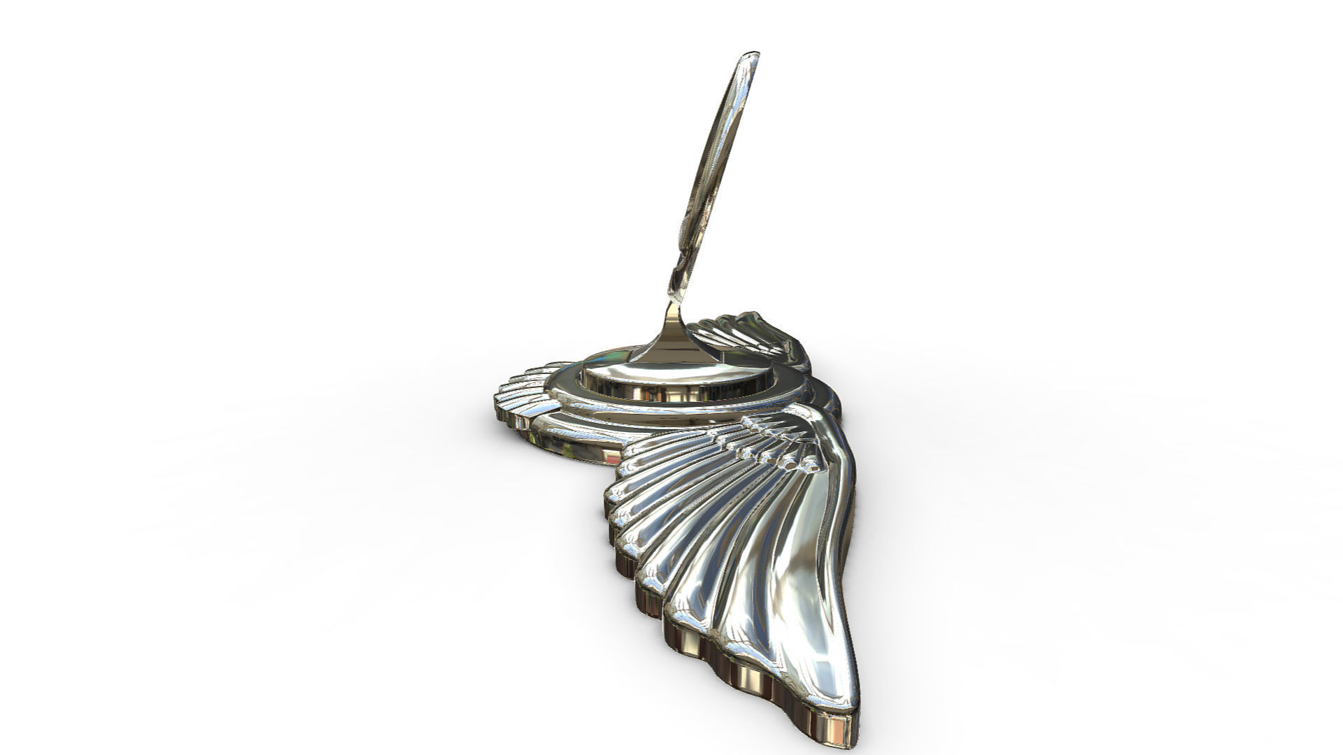 lexus logo 3D model_2