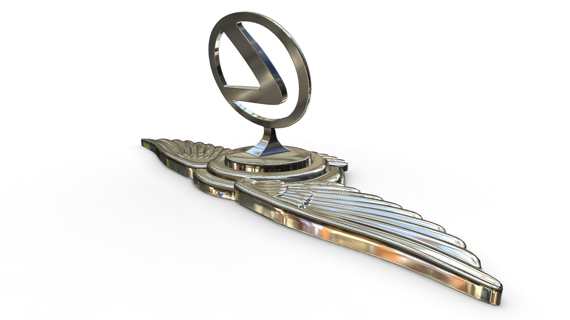 lexus logo 3D model_5