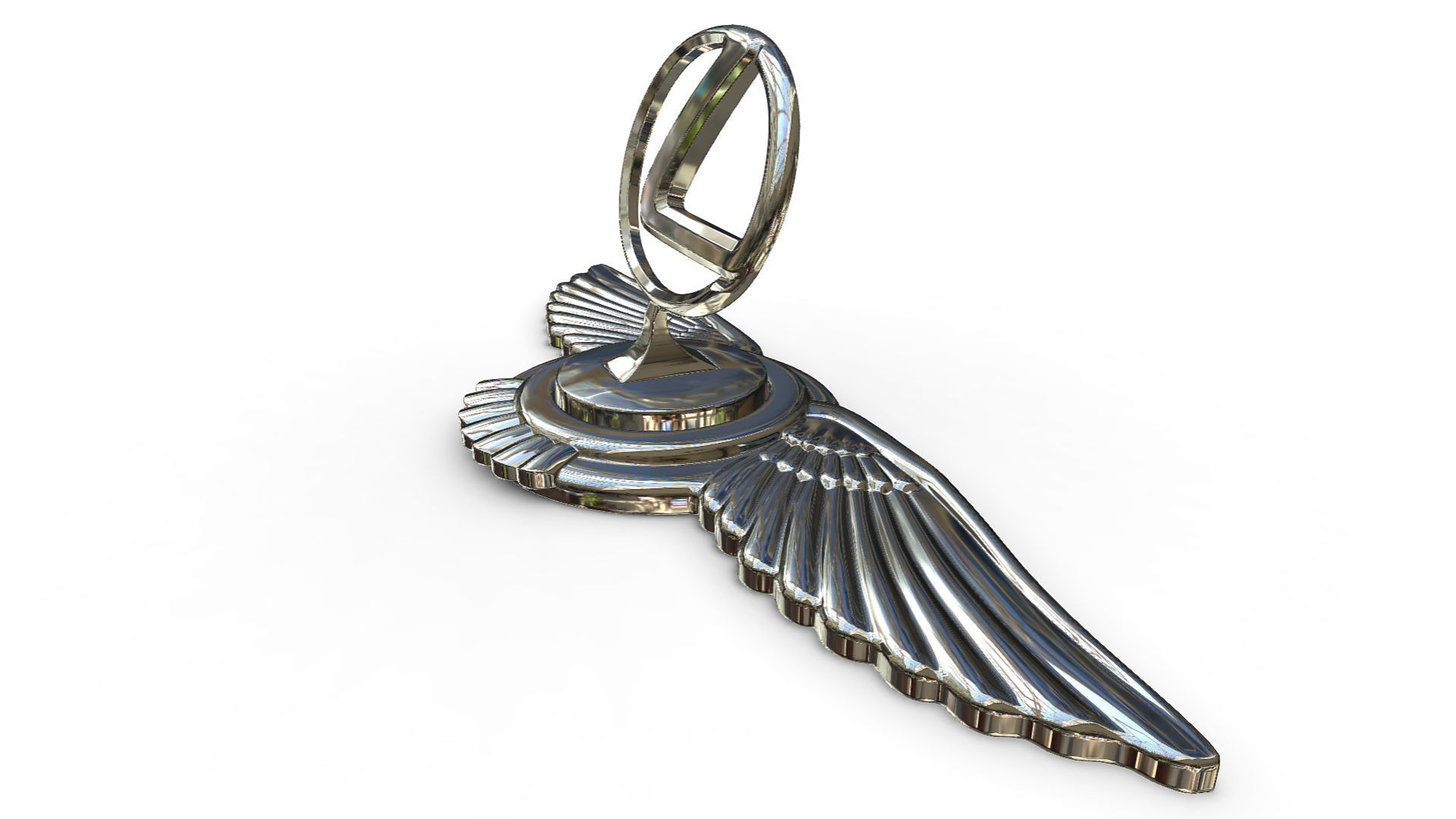 lexus logo 3D model_1