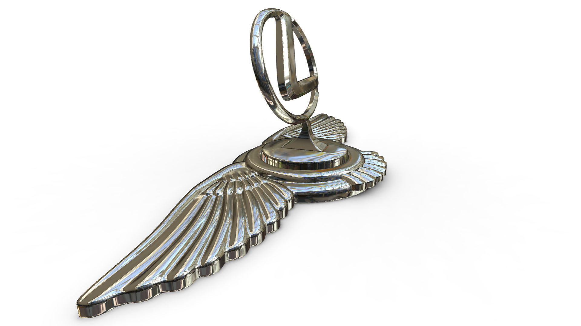 lexus logo 3D model_6