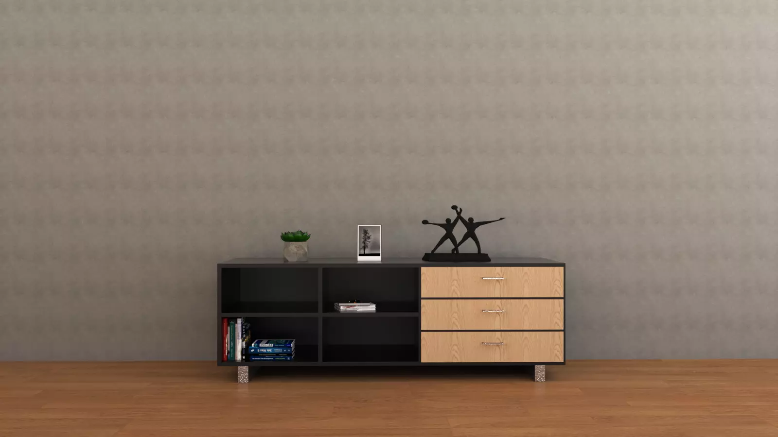 TV cabinet- Modular Furniture - Jakin Sideboard Free 3D model
