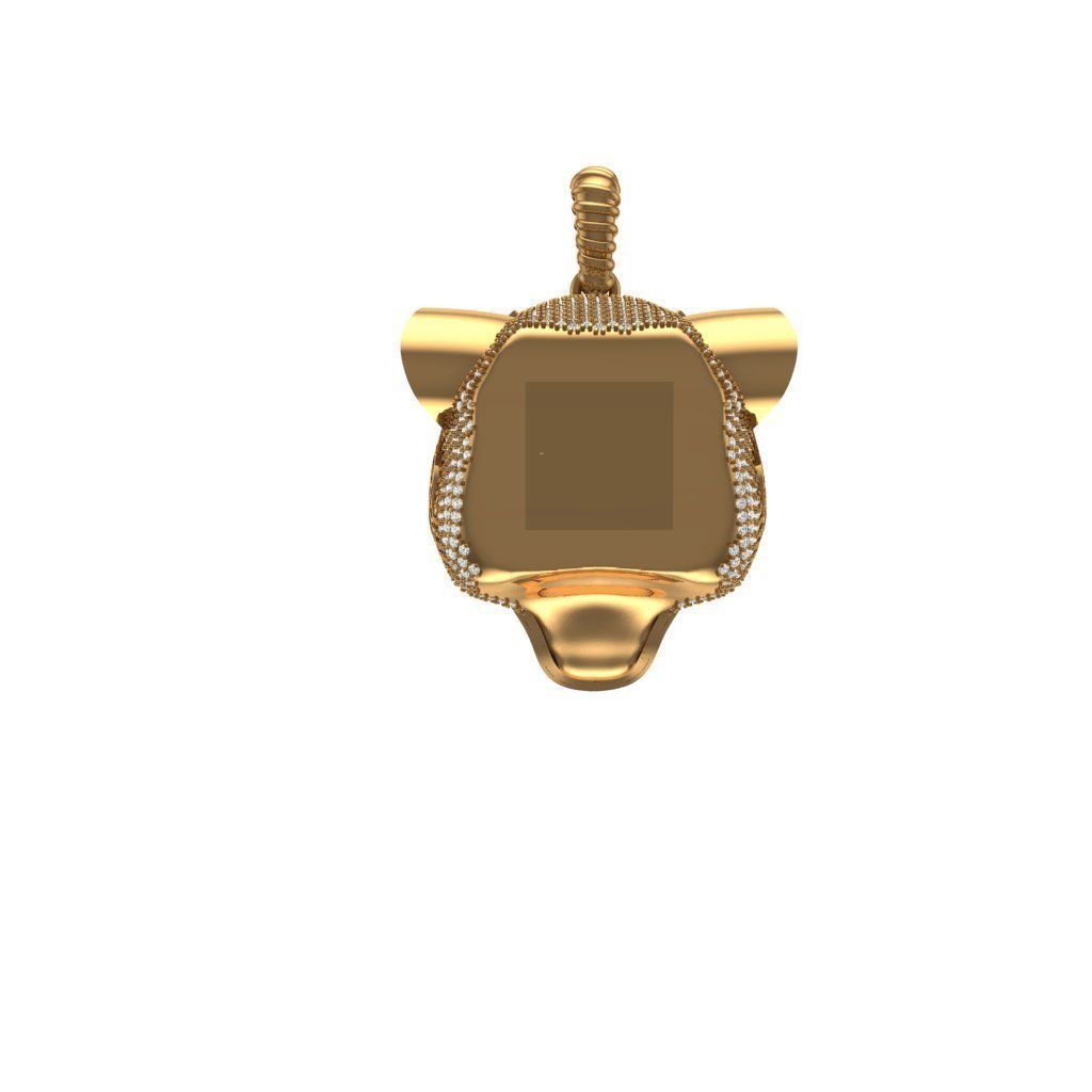 Panther Head 3D print model_3