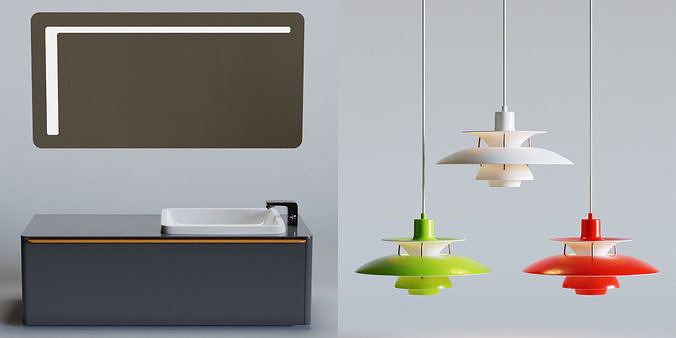 Luxcore Interior Archviz  Classic Pack 3D model 3