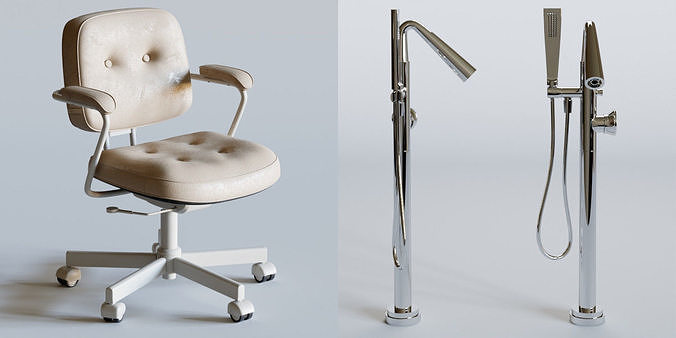 Luxcore Interior Archviz  Classic Pack 3D model 6