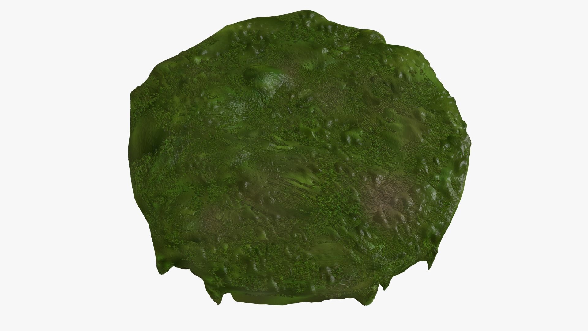 Sky Island 1 Low-poly 3D model_2