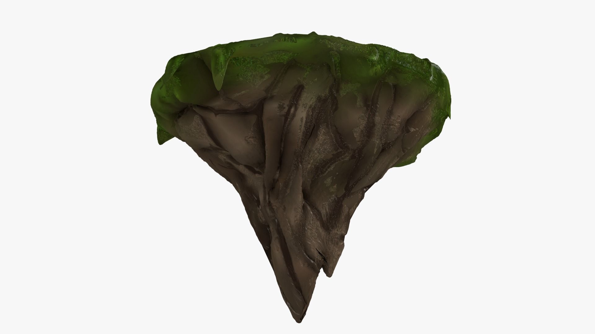 Sky Island 1 Low-poly 3D model_3