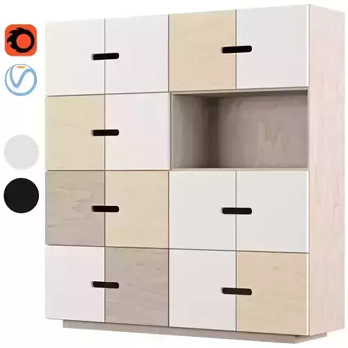 High sideboard PIX Radis Two colors