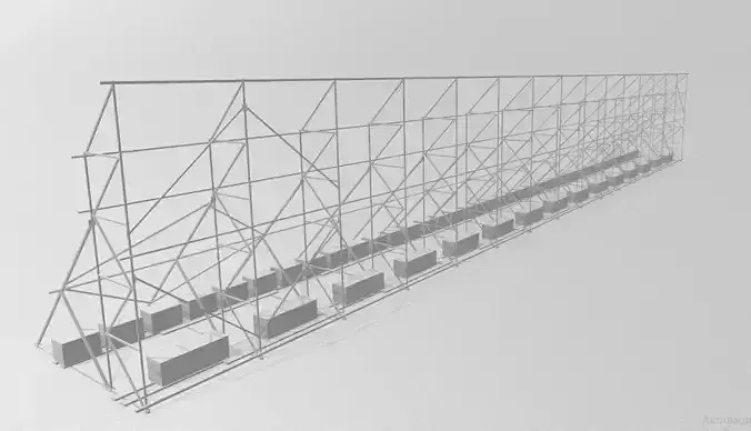 Roof installation frame
