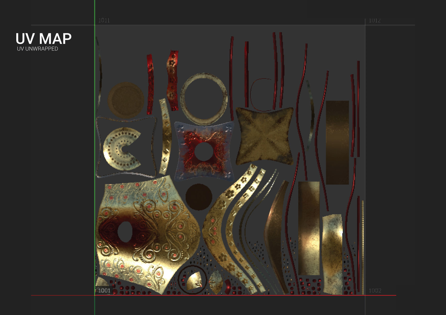 Antique Perfume Attar Bottle 3D model_21