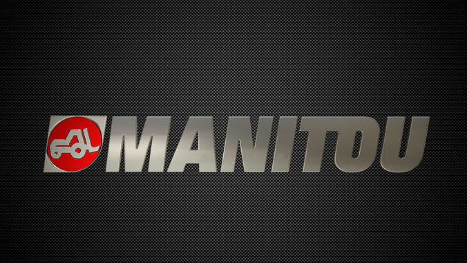 manitou logo 3D model