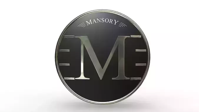 mansory logo 3D model