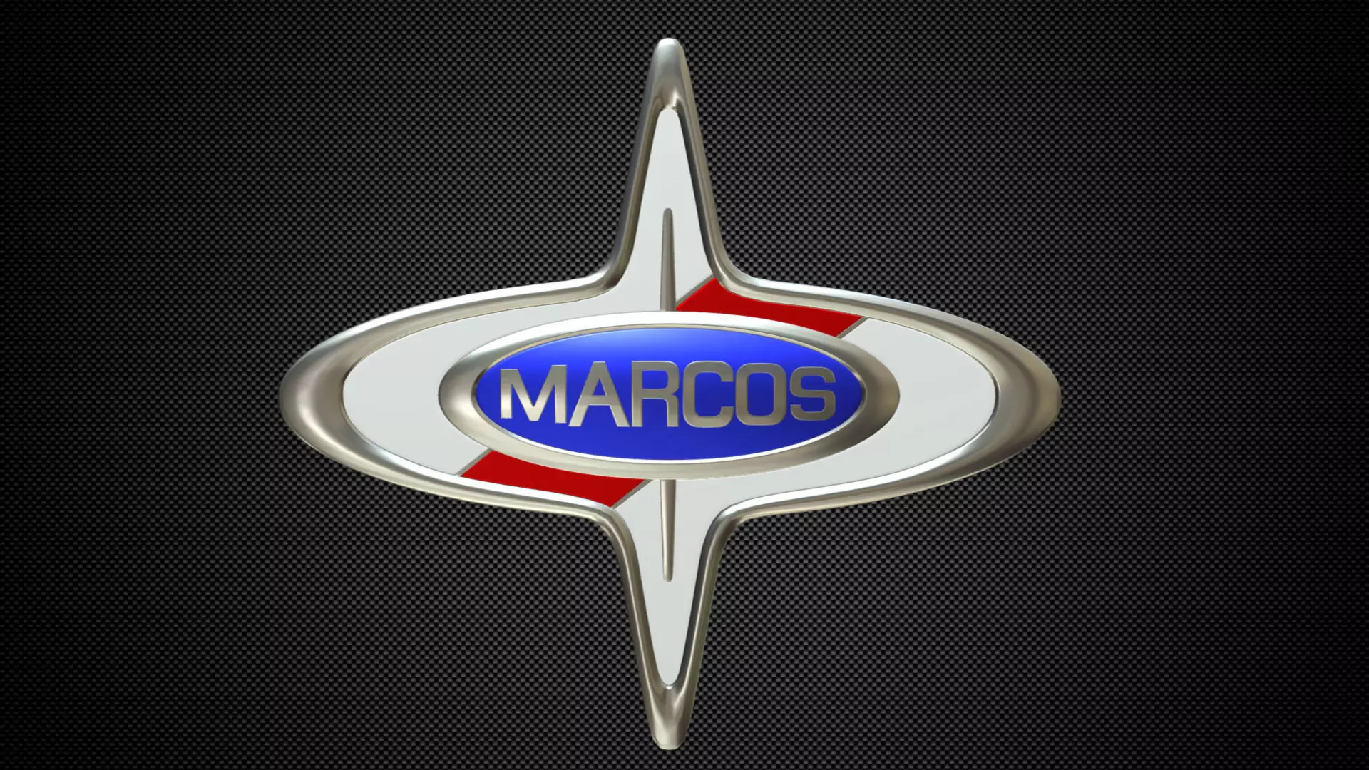 marcos logo 3D model