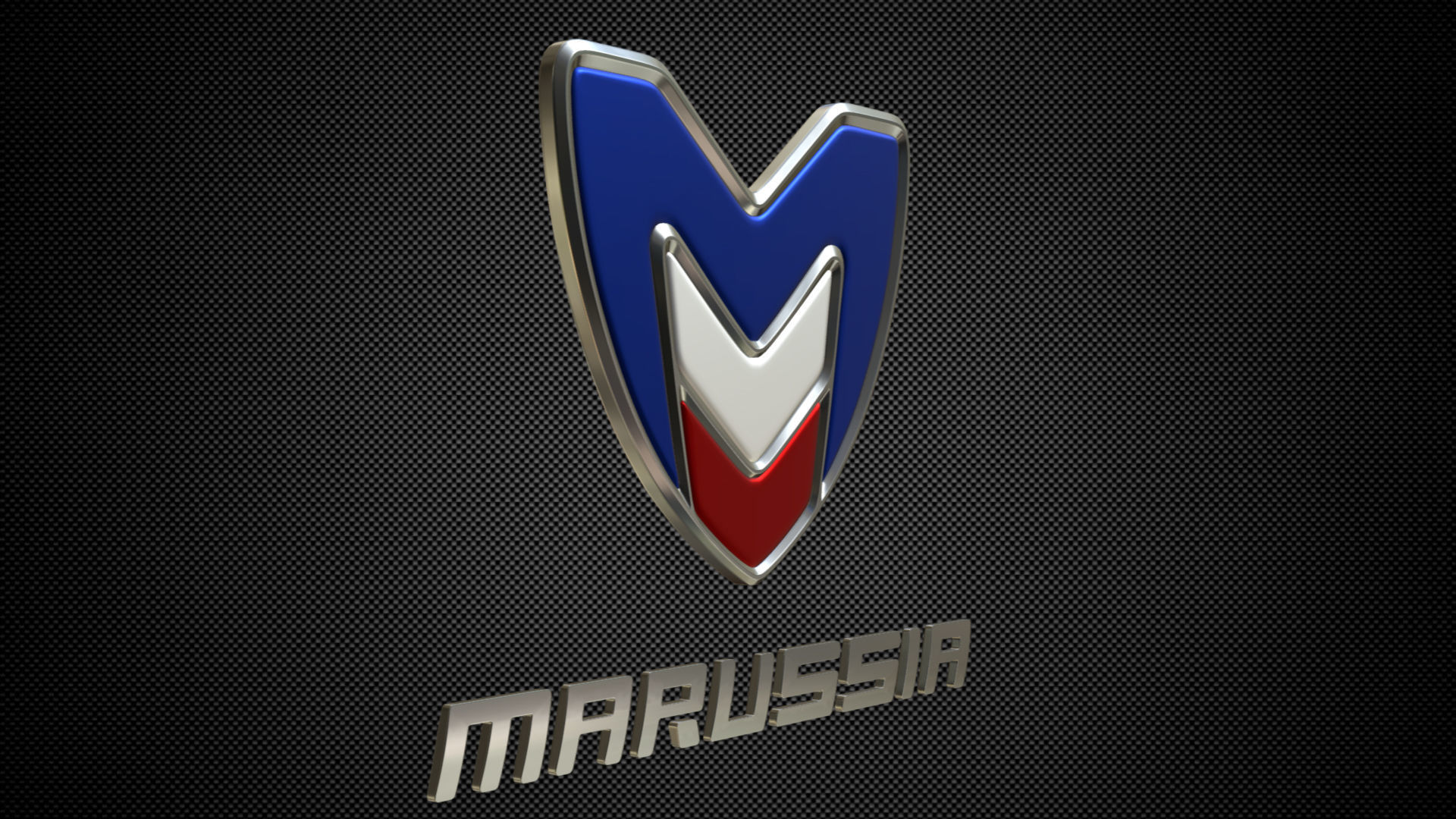 marussia logo 3D model_1