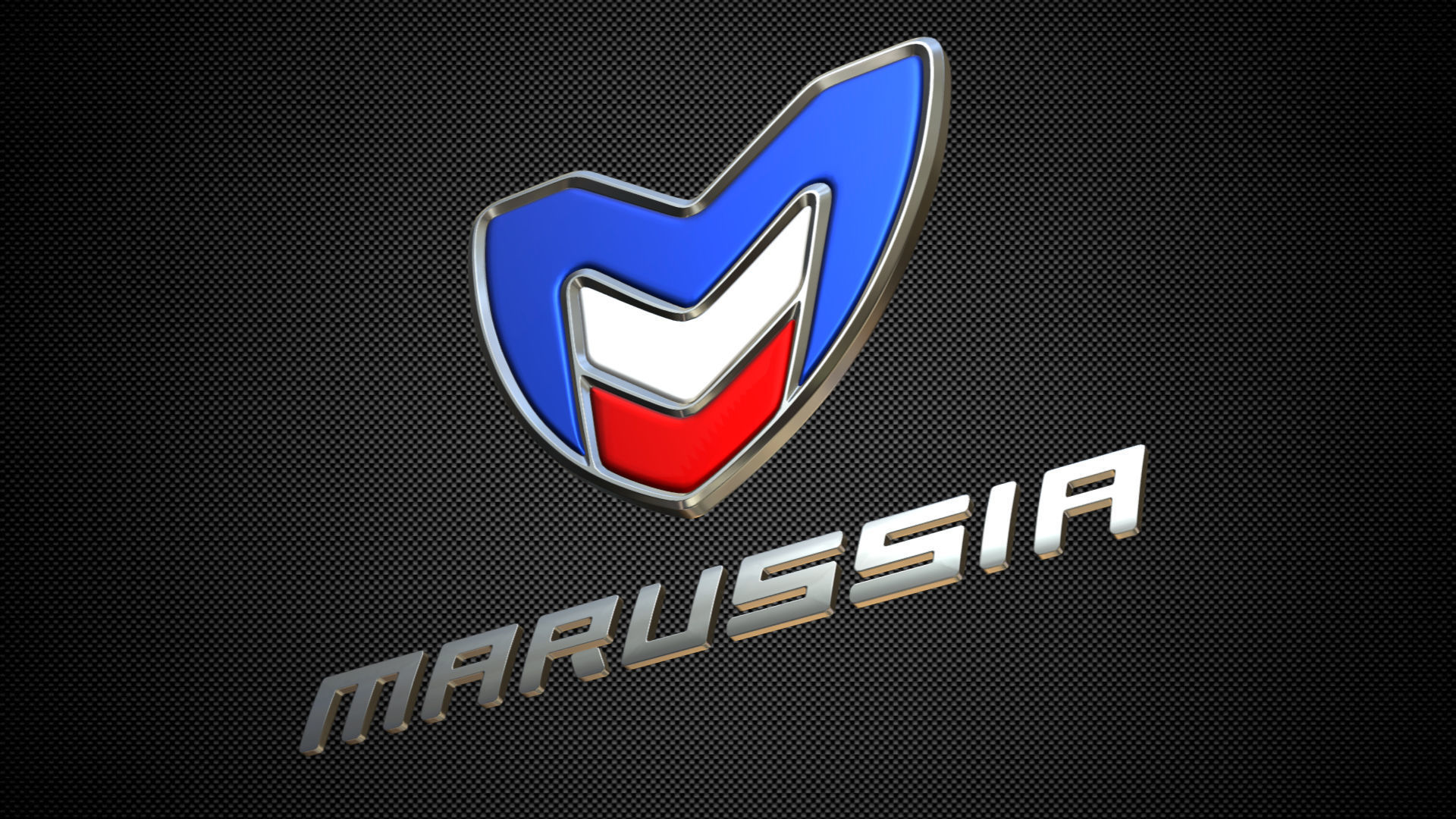 marussia logo 3D model_4