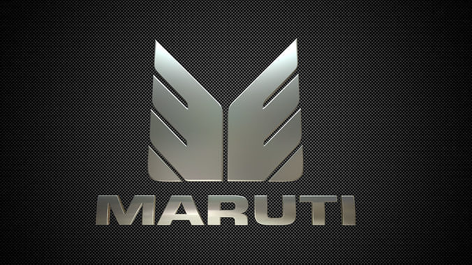 maruti logo 3D model