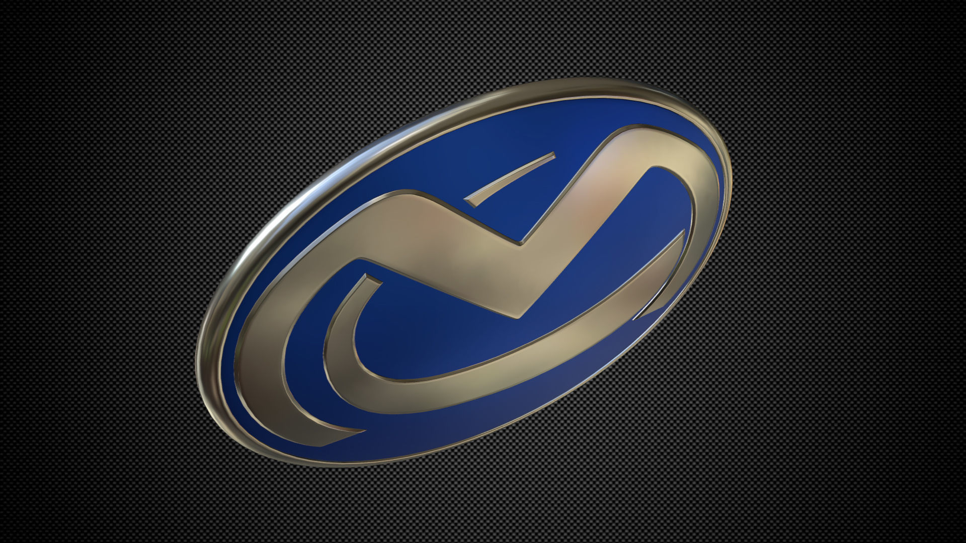 mascarello logo 3D model_3