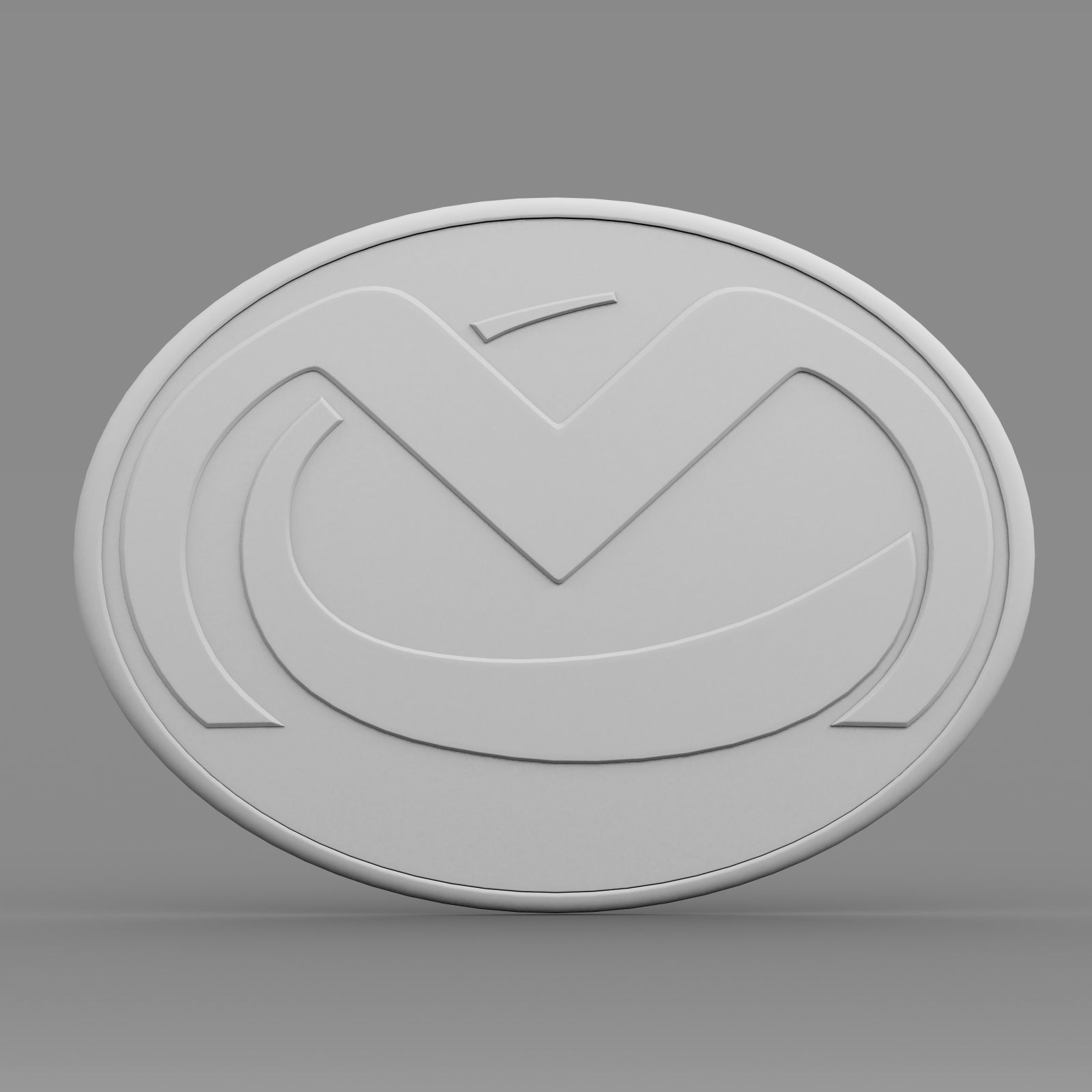 mascarello logo 3D model_6