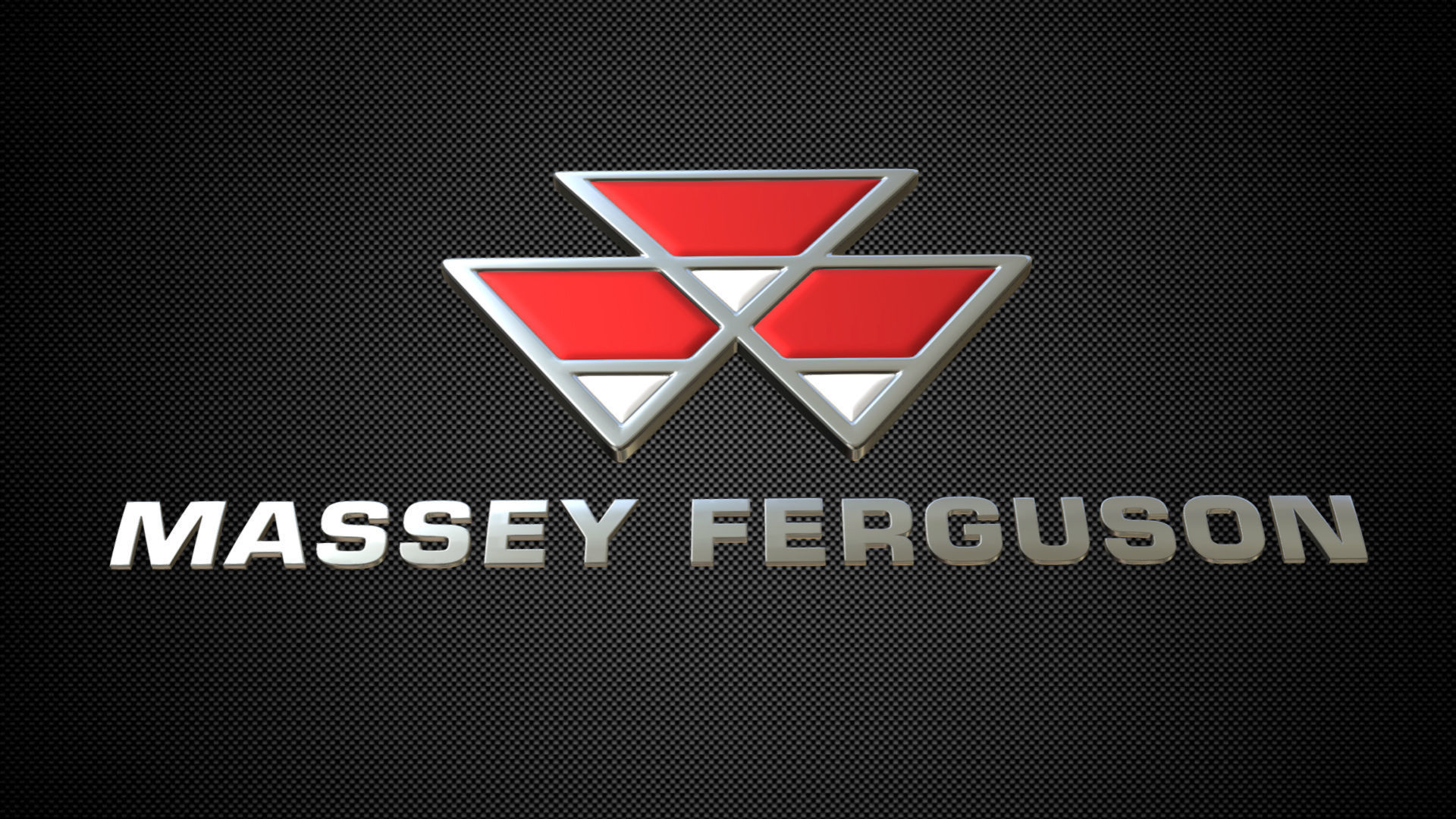 massey ferguson logo 3D model_5
