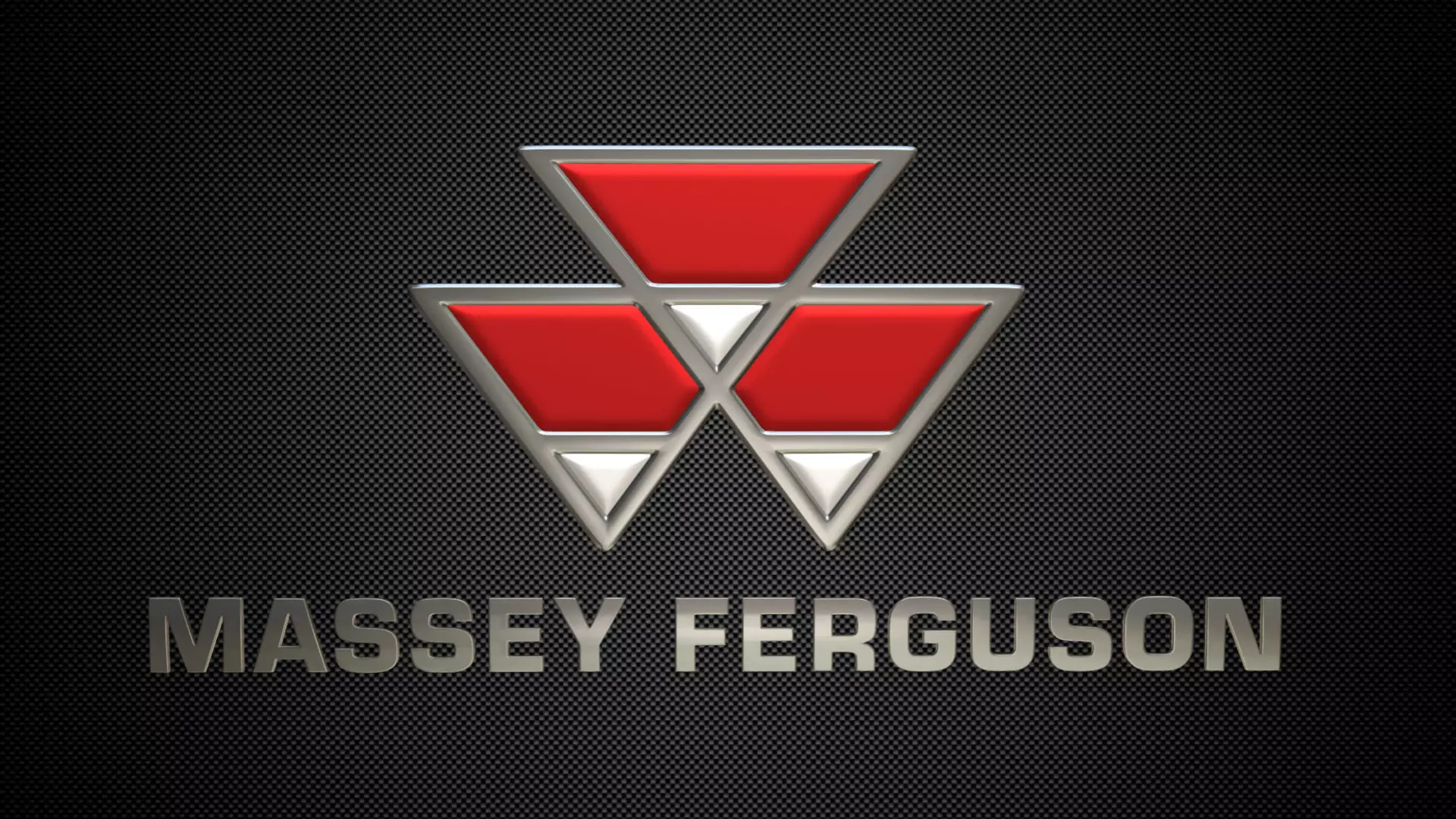 massey ferguson logo 3D model_0
