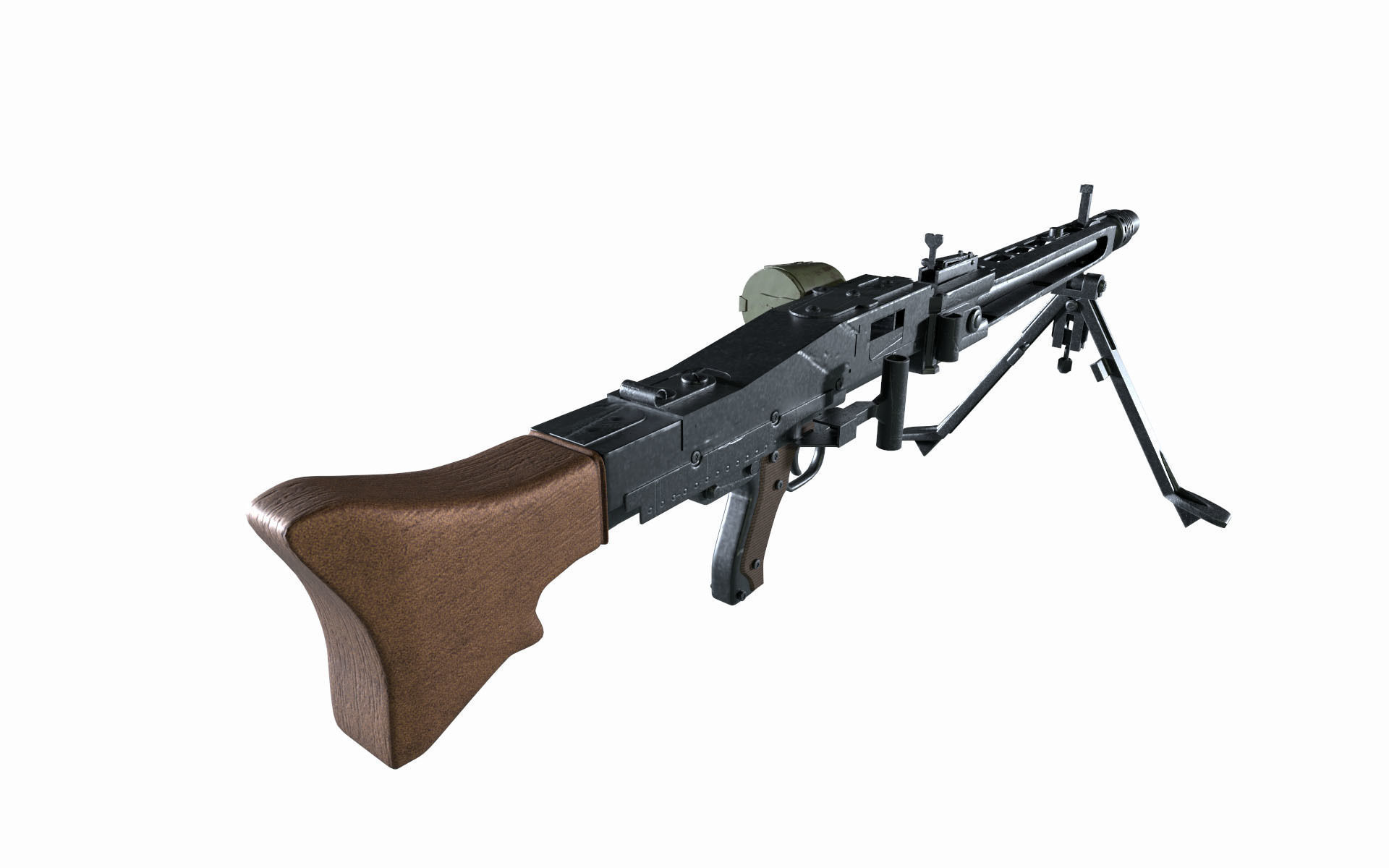 Machine Gun 42 3D model_1