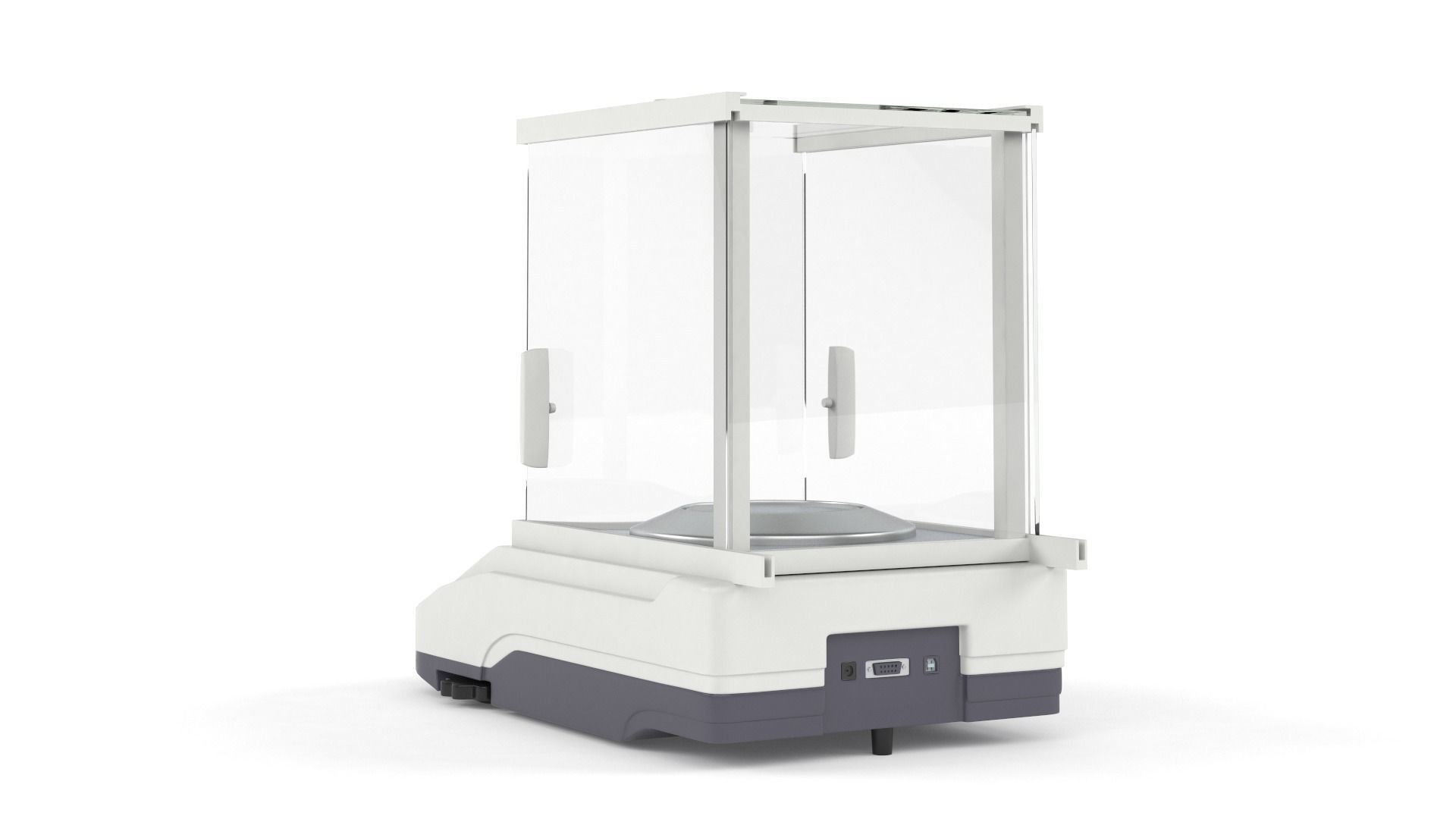 Analytical Balance 3D model_2