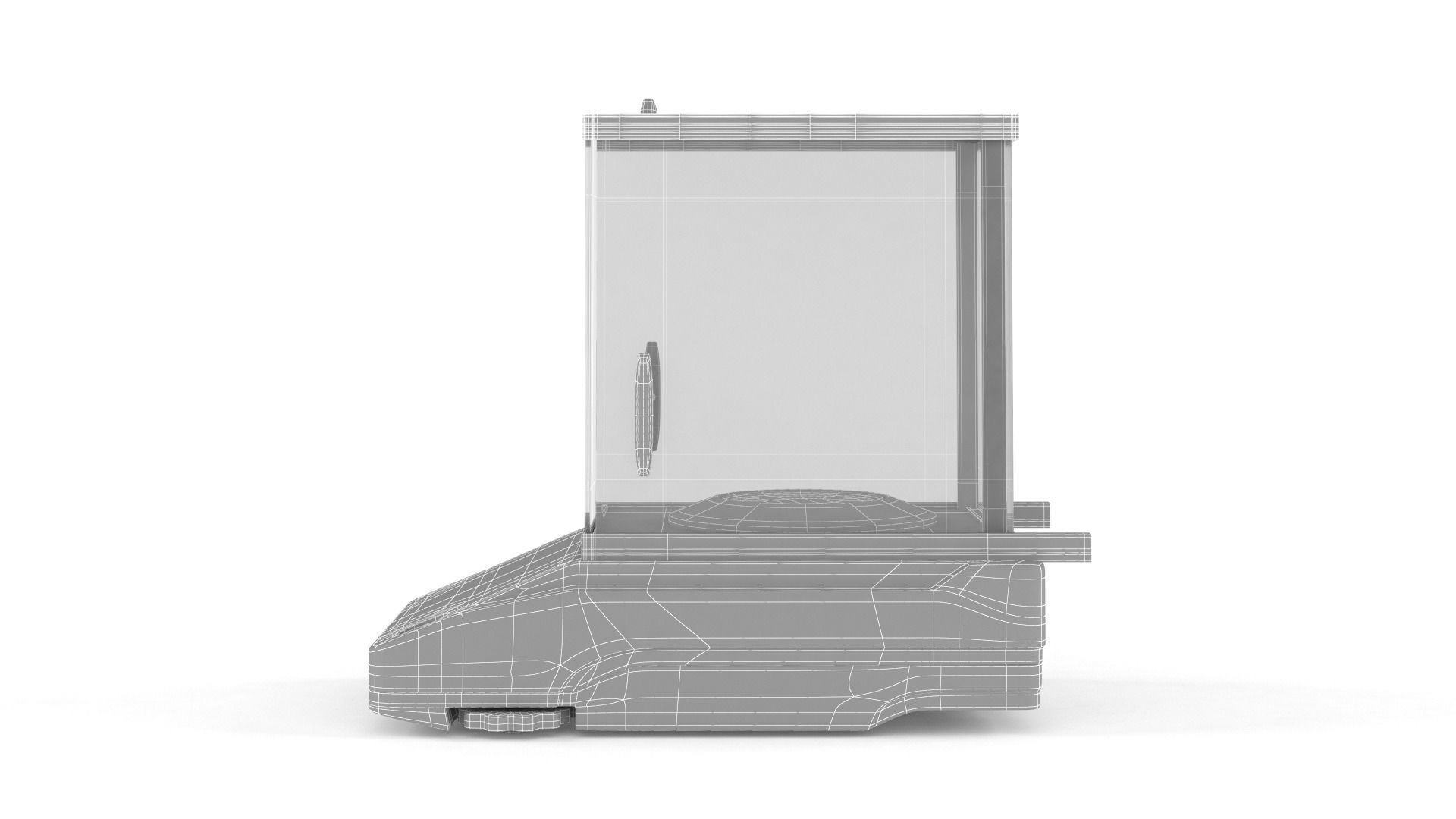 Analytical Balance 3D model_7