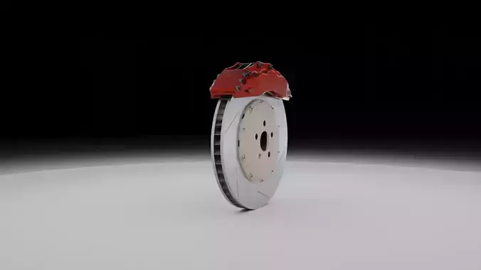 High Poly 6-Pot Brake System