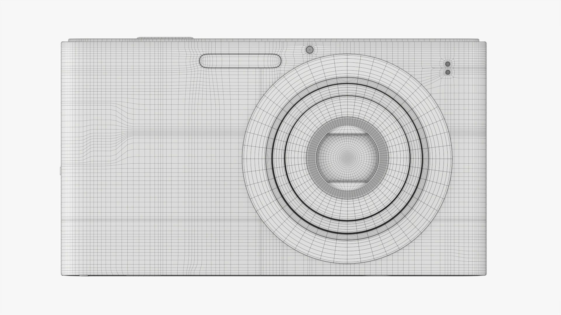 Digital compact camera 03 3D model_13