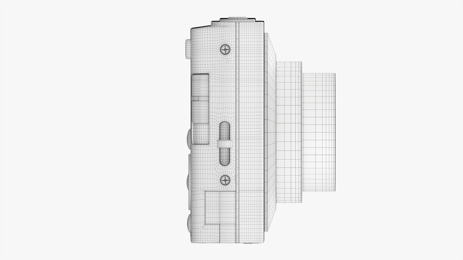Digital compact camera 03 3D model_14
