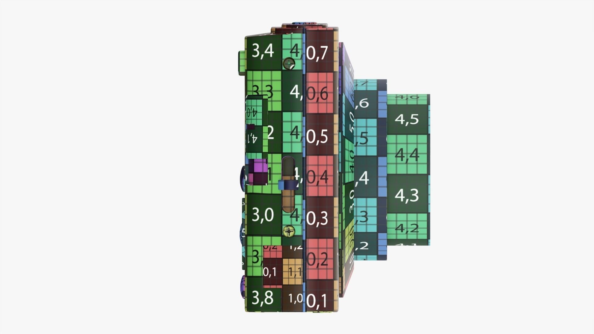 Digital compact camera 03 3D model_21