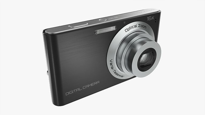 Digital compact camera 03 3D model