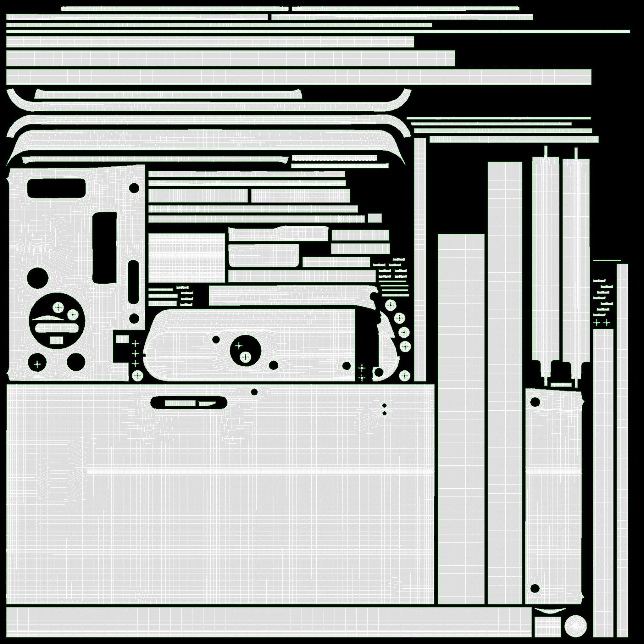 Digital compact camera 03 3D model_25