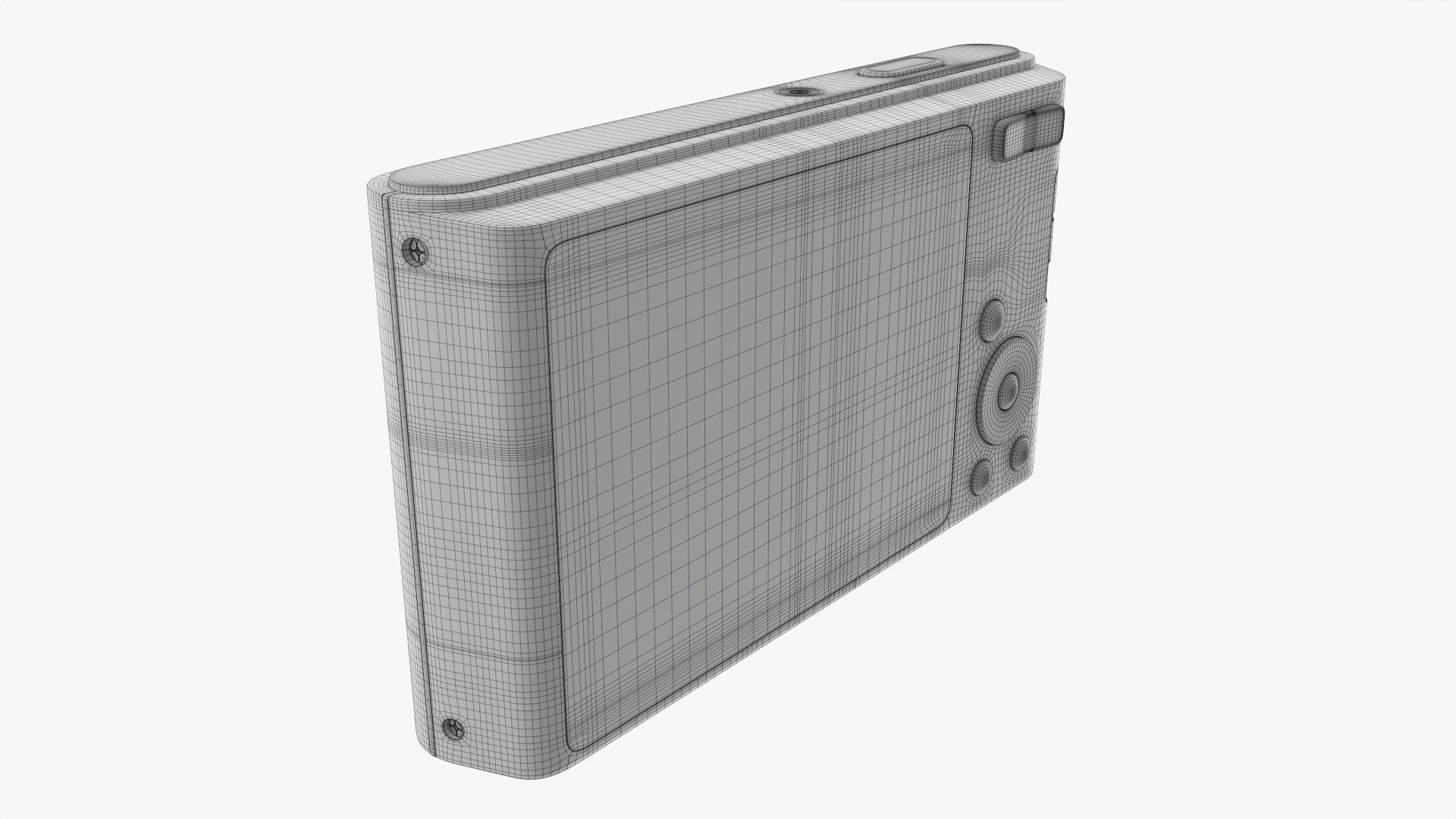 Digital compact camera 03 3D model_10