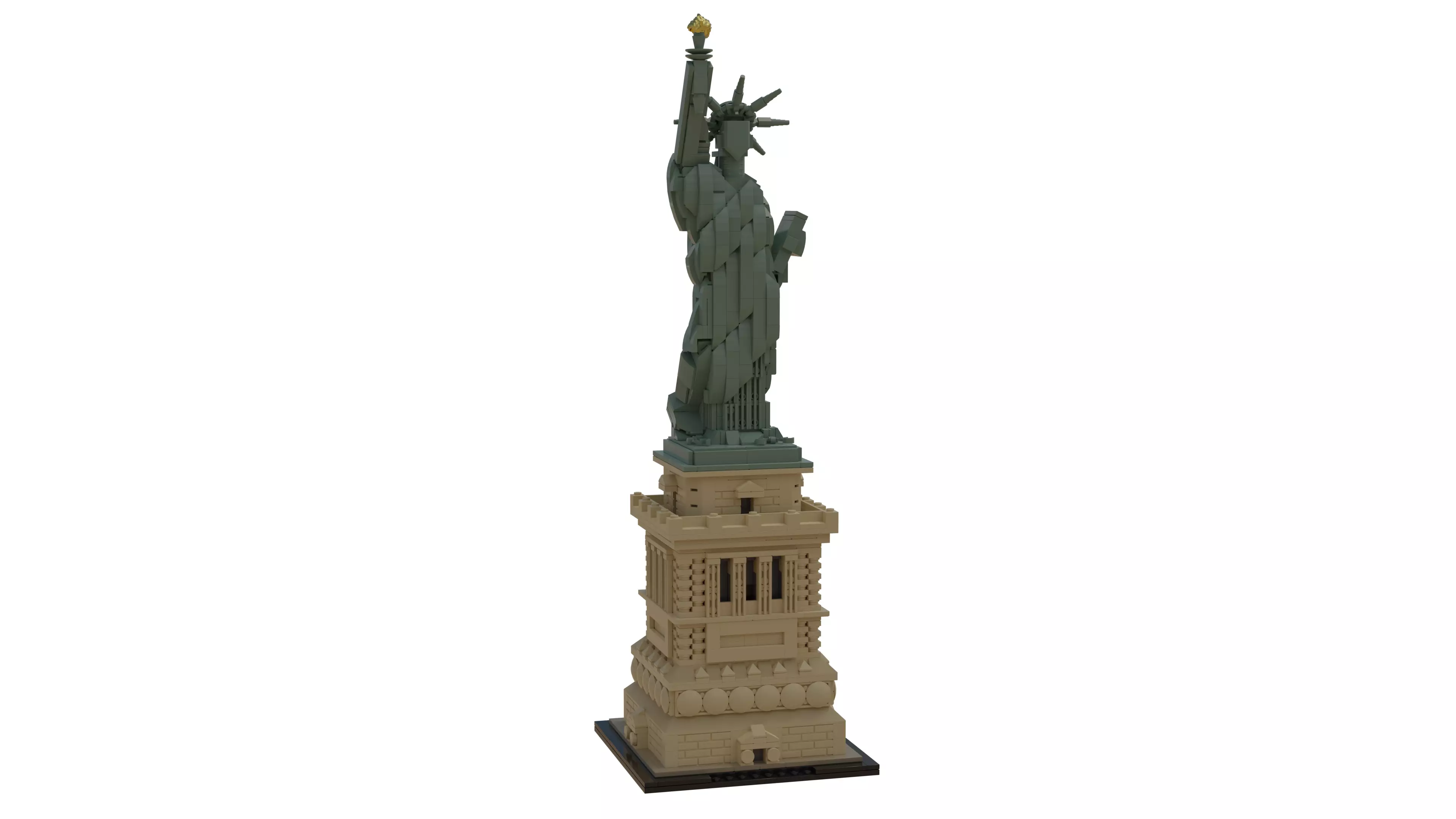 LEGO 21042 Architecture Statue of Liberty 3D model_0