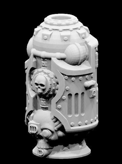 Vase Mode FDM printable Hangar Bay 3D print model_3