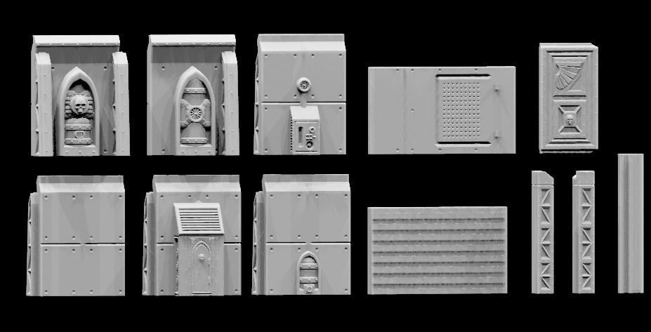 Vase Mode FDM printable Hangar Bay 3D print model_5