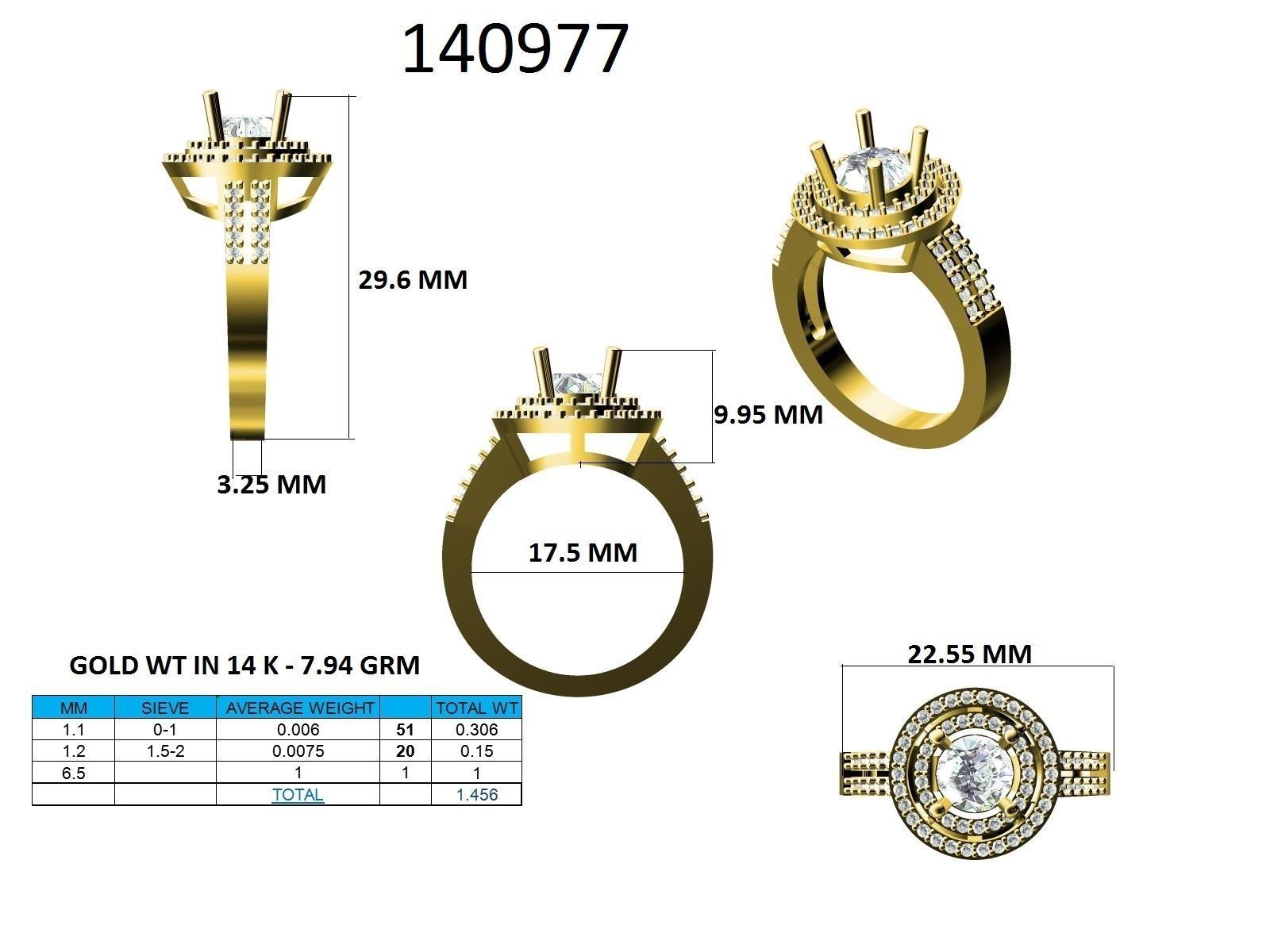 Ring - 140977 3D print model_12