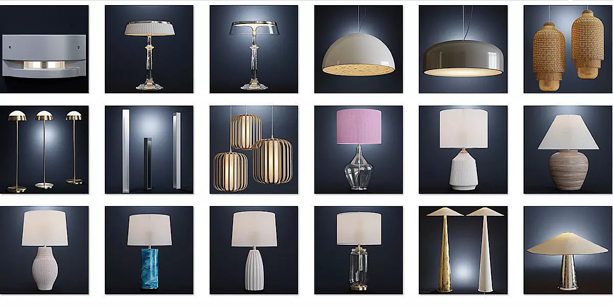 Luxcore Lighting Pack 3D model_0