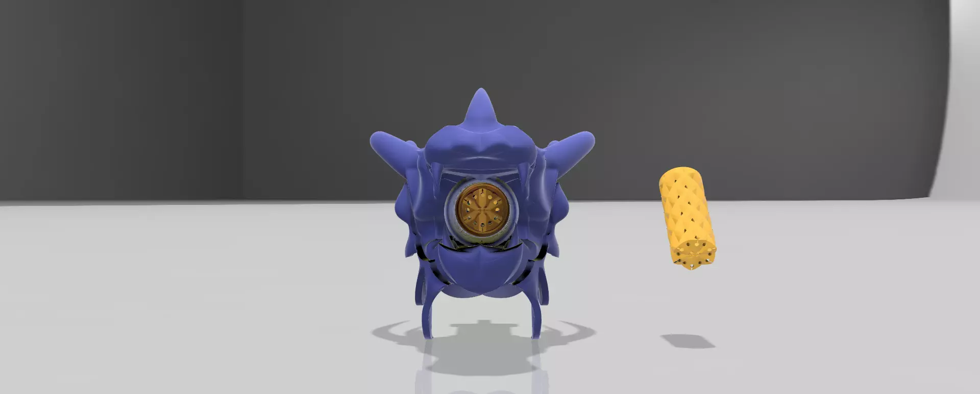 Water Dragons Breath Head Free 3D print model