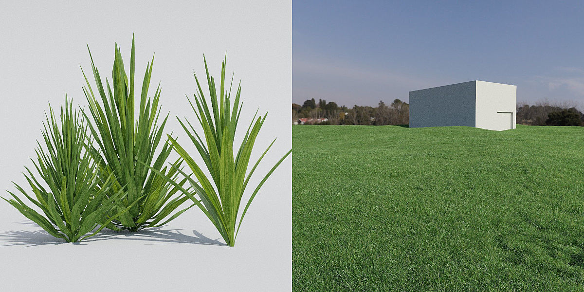 Luxcore Garden Package 3D model_20